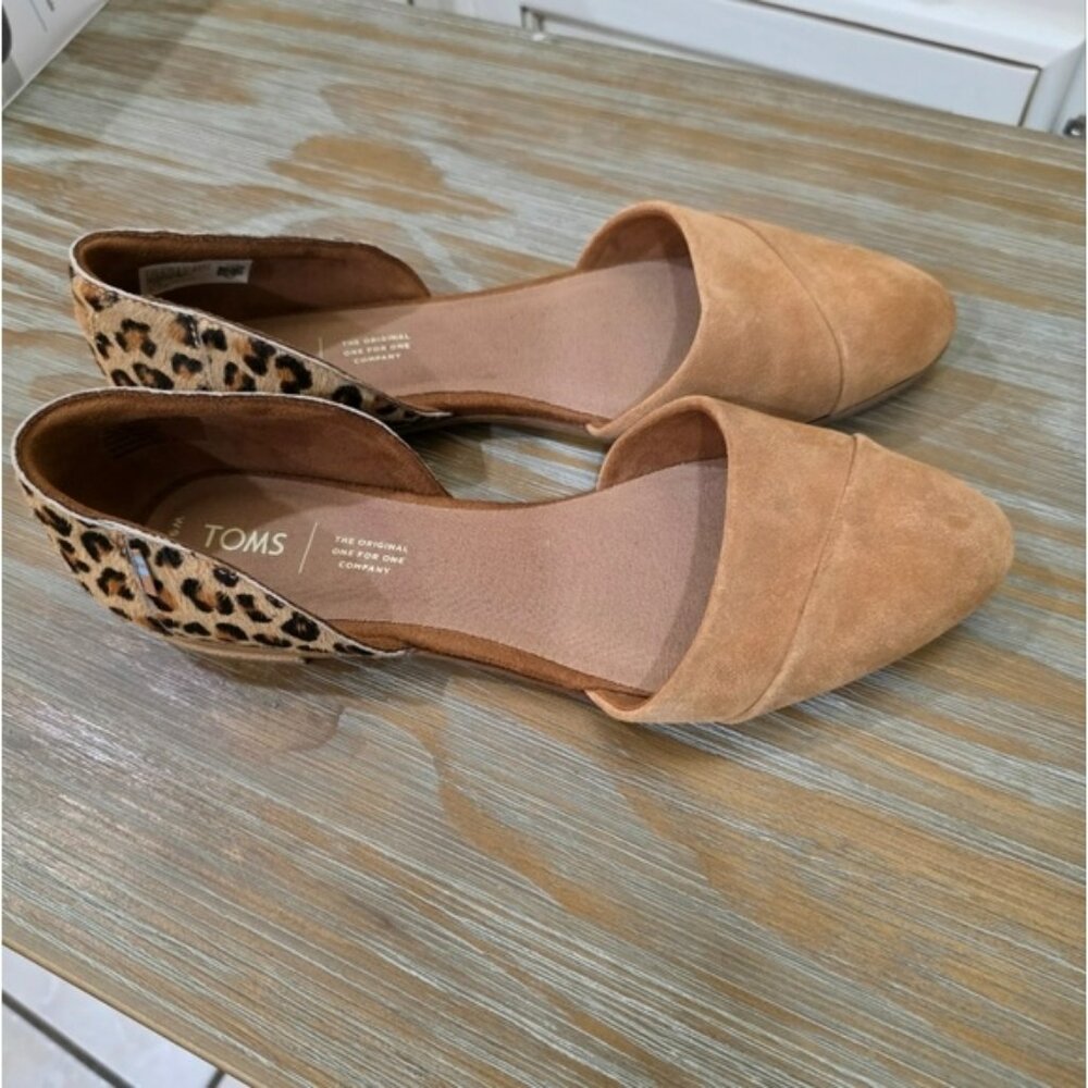 Tom’s Jutti Dorsay Flats, Women's Size 9.5